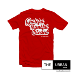 Grateful Thankful Blessed - Red