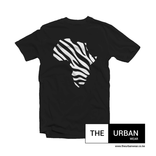 Africa - Zebra Print - Black