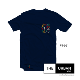 PT001 - Pocket Tee - Navy Blue
