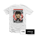 Bruce Lee - Cartoon Character -  White