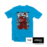 Deadpool Trex - Cartoon Character - Tee Blue