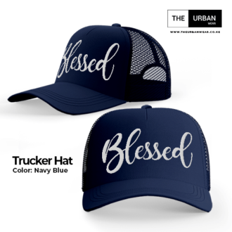 Blessed - Navy Blue - Trucker Hat