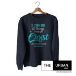 Christ - Sweatshirt - Navy Blue