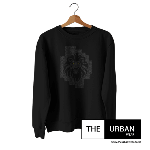 Lion - Sweatshirt - Black