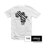 Africa - Zebra Print - White