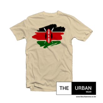 Kenya Flag - Beige