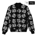 Don't Look Back - Bomber Jacket - Black