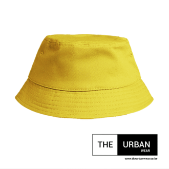 Bucket Hat - Plain - Yellow