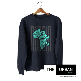 Made In Africa - Sweatshirt - Navy Blue
