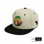 Africa Reggae - Cream Black - Snapback