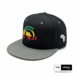 Africa Reggae - Grey Black - Snapback