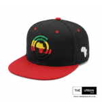 Africa Reggae - Red Black - Snapback