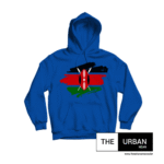 Kenya Flag – Hoodie – Royal Blue