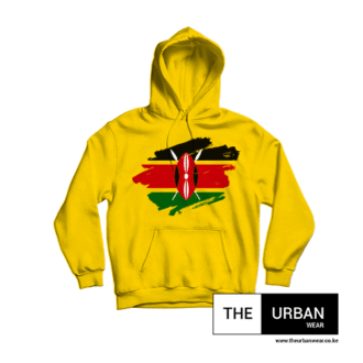 Kenya Flag – Hoodie – Yellow