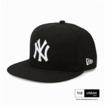 NY - White Black - Snapback
