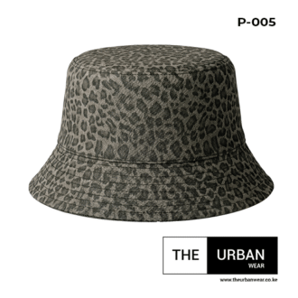 Bucket Hat - P005 - Leopard Print