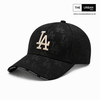 LA - Baseball Cap - Black