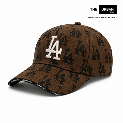 LA - Baseball Cap - Brown