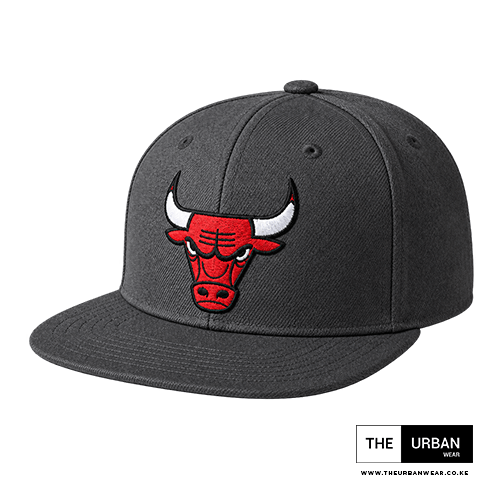 Bulls - Dark Grey - Snapback Cap